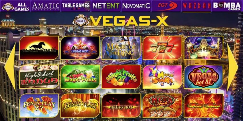 VEGAS-X Online Casino VEGAS-X Online Casino